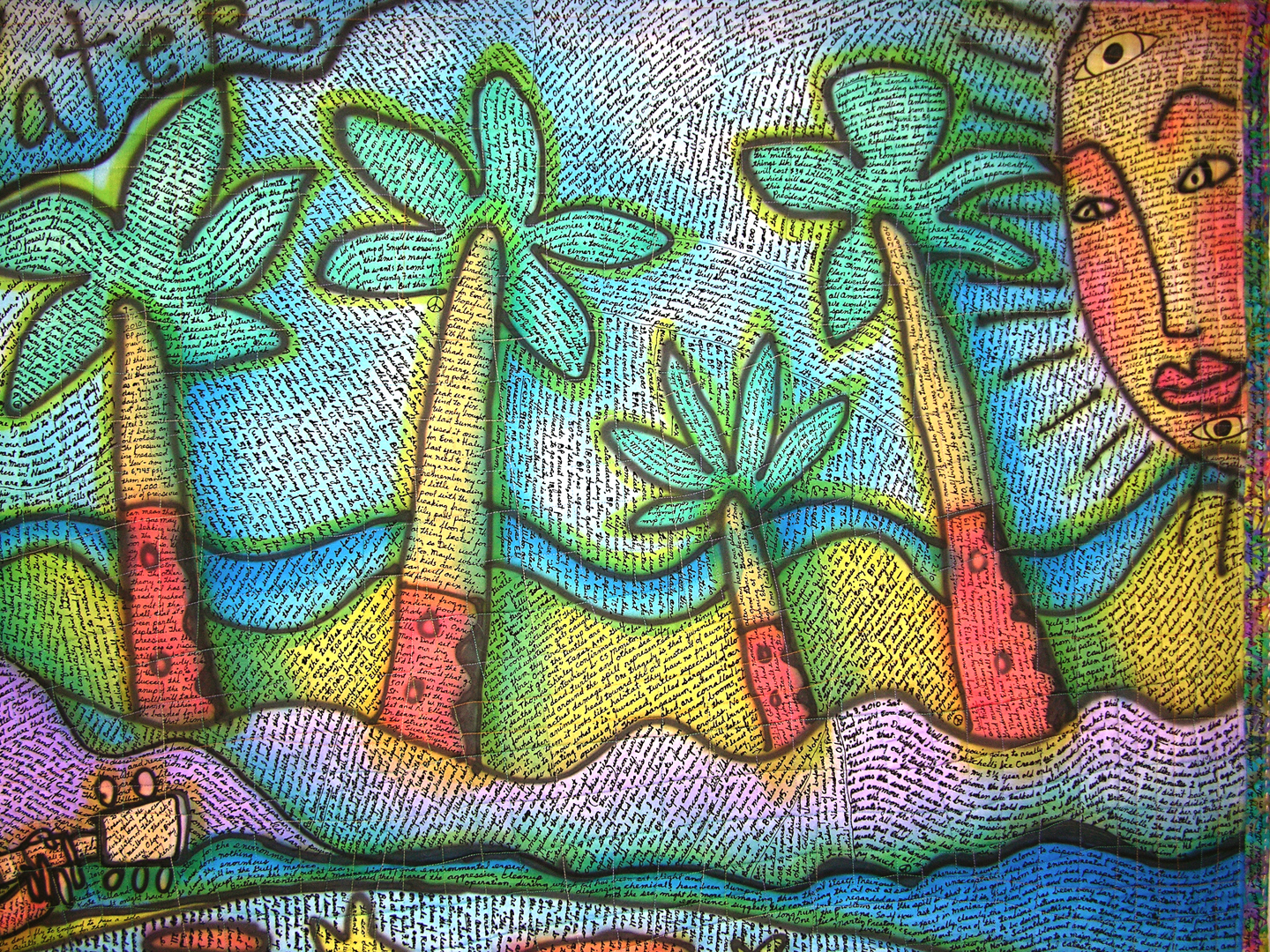 Stars on the Water detail view. Susan Shie 2010.